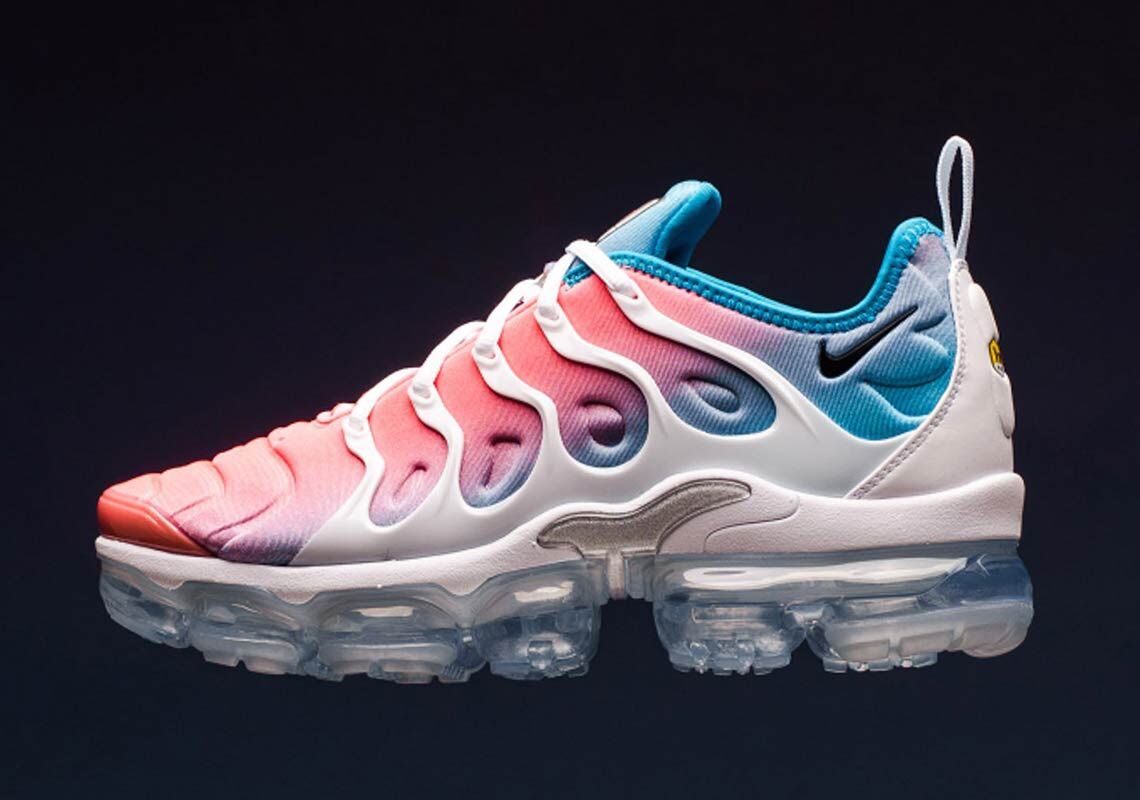 Nike Air Max TN 2018 Plus White Pink Blue Shoes